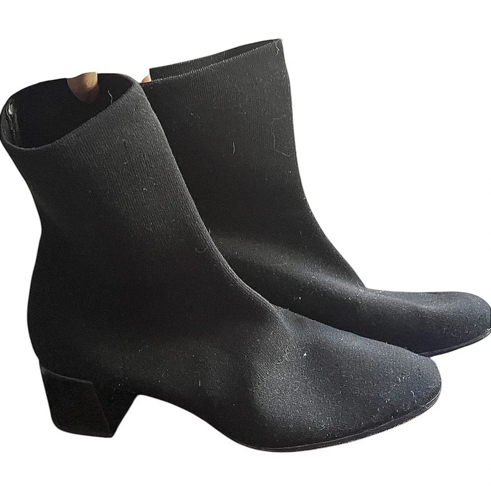 Via Spiga Sock Boots Black‎ 11